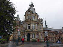 Tiverton, Rathaus in der Fore Street, erbaut 1864 durch Henry Lloyd, Devon (13.05.2024)