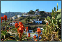 Huser in den Hgeln am Ortsrand von Lipari. (21.02.2024)