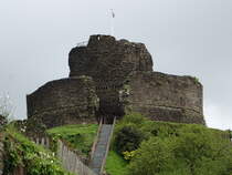Launceston Castle, erbaut im 13. Jahrhundert durch die Normannen (14.05.2024)