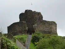 Launceston Castle, erbaut im 13. Jahrhundert durch die Normannen (14.05.2024)