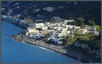 Das Dorf Acquacalda liegt an der Nordk�ste von Lipari. (22.02.2024)
