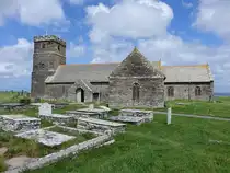Tintagel, Pfarrkirche St. Materiana, erbaut im 11. Jahrhundert (14.05.2024)