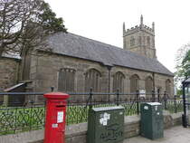 Camborne, Pfarrkirche St. Martin und St. Meriadoc, erbaut im 15. Jahrhundert, restauriert von 1861 bis 1862 (14.05.2024)