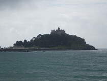 Marazion, St. Michaels Mount Granitinsel, Klostergebude aus dem 12. Jahrhundert (15.05.2024)