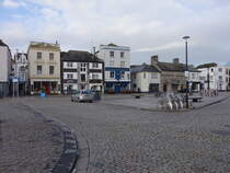 Plymouth, Huser an der Parade im Barbican Viertel (16.05.2024)