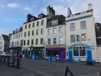 Plymouth, H�user an der Quay Road im Barbican Viertel (16.05.2024)