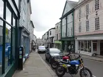 Totnes, H�user in der High Street, Devon (16.05.2024) 