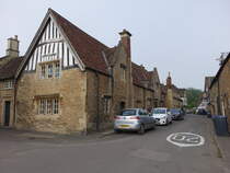 Lacock, historische Huser in der Church Street (17.05.2024)