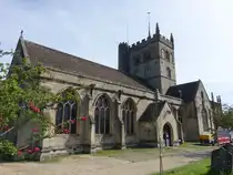 Devizes, Pfarrkirche St. John in der Long Street, erbaut im 12. Jahrhundert (17.05.2024)