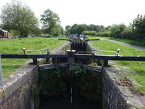 Devizes, Schleuse am Kennet und Avon Canal (17.05.2024)