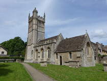 Westwood, Pfarrkirche St. Mary, erbaut im 12. Jahrhundert (17.05.2024)