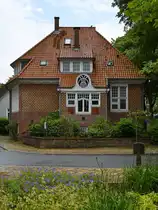 Die 1904 erbaute Villa Sauermann geh�rt zu den Kulturdenkmalen der Stadt Flensburg. (Juni 2024)