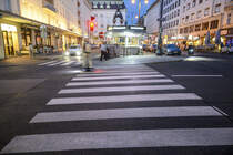 Der Hohe Markt ist einer der ltesten und geschichtstrchtigsten Pltze Wiens. Er befindet sich nrdlich des Stephansplatzes inmitten der Altstadt des 1. Wiener Gemeindebezirks, der Inneren Stadt. Aufnahme: 19. Mai 2024.