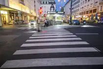 Der Hohe Markt ist einer der �ltesten und geschichtstr�chtigsten Pl�tze Wiens. Er befindet sich n�rdlich des Stephansplatzes inmitten der Altstadt des 1. Wiener Gemeindebezirks, der Inneren Stadt. Aufnahme: 19. Mai 2024.