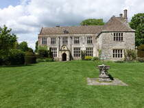 Avebury, Herrenhaus Avebury Manor, als Kloster 1114 gegrndet, Grten aus dem 16. Jahrhundert (17.05.2024)