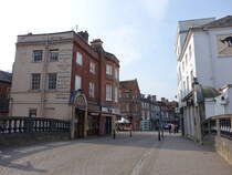 Newbury, Huser an der Bridge Street (18.05.2024)