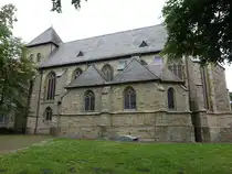 Benninghausen, Pfarrkirche St. Martin, erbaut im 12. Jahrhundert, Langhaus und Chor neu erbaut 1514 (10.06.2024)