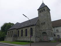 Eickelborn, kath. Pfarrkirche St. Josef, erbaut 1923 (10.06.2024)