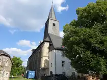Oelinghausen, ehem. Klosterkirche St. Petri, gotische Kirche aus dem 14. Jahrhundert (09.06.2024)