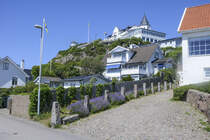 Frederikssons trappa (Treppe) in Mlle auf der Halbinsel Kullen in Skne. Aufnahme: 26. Juni 2024.