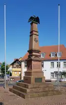 Hünfeld - Das Kriegerehrenmal für die Gefallenen der Kriege 1870 - 1871 und 1914 - 1918