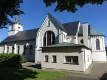 S�mmern, Pfarrkirche St. Gertrudis, erbaut von 1828 bis 1832 durch Ernst Vinzenz Plassmann (09.06.2024)