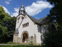 Knigsborn, evangelische Christuskirche, erbaut 1904 durch den Architekten A. Fritsche (08.06.2024)