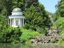 Der Jussow-Tempel im Bergpark Wilhelmshhe in Kassel am 26.06.2024.