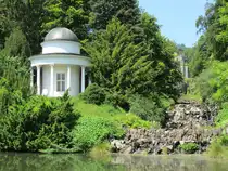 Der Jussow-Tempel im Bergpark Wilhelmsh�he in Kassel am 26.06.2024.