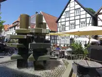 Soest, Ferdinand Freiligrath Brunnen am Vreithof (08.06.2024)