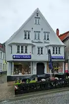 Das Thorm�hlen-Haus ist ein aus dem 18. Jahrhundert stammendes Gesch�ftshaus im Flensburger Stadtteil J�rgensby. (Juni 2024)