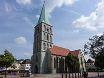 Hamm, evangelische Pauluskirche, erbaut ab 1275, saniert von 1893 bis 1895 (07.06.2024)