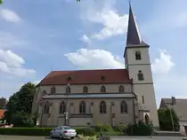 Scheidingen, Pfarrkirche St. Peter und Paul, erbaut bis 1895 (07.06.2024)