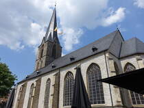 Werne, Pfarrkirche St. Christopherus, erbaut im 15. Jahrhundert (07.06.2024)