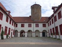 Bad Iburg, Schloss und Benediktinerabtei, erbaut im 11. Jahrhundert (06.06.2024)
