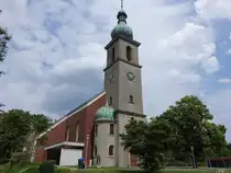 Lengerich, Pfarrkirche St. Margareta, erbaut von 1926 bis 1928 (06.06.2024)