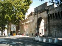 Avignon: Stadtmauer