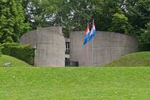 Auf dem Kanounhiw wel in der Stadt Luxemburg steht das (Monument National de la Solidarit Luxemburgoise), Nationaldenkmal der luxemburgischen Solidaritt.07.2024

