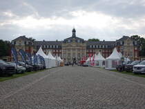 Mnster, Residenz der Frstbischfe, erbaut von 1767 bis 1787 nach Entwurf von Johann Conrad Schlaun (06.06.2024)