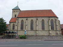 Alverskirchen, Pfarrkirche St. Agatha, erbaut ab 1203 (04.06.2024)