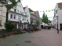 Oelde, H�user in der Lange Stra�e (04.06.2024)