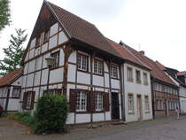 Warendorf, Fachwerkhuser in der Klosterstrae (04.06.2024)