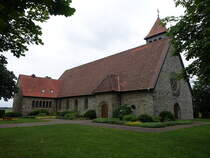 Anreppen, Pfarrkirche St. Josef, erbaut von 1948 bis 1949 (03.06.2024)
