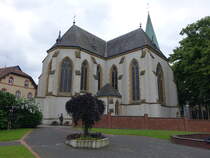 Ennigerloh, Pfarrkirche St. Jakobus, erbaut im 13. Jahrhundert (03.06.2024)