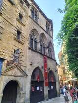 Gotisches Haus in Sarlat am 18.07.2024