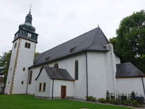 Mastholte, Pfarrkirche St. Jakobus am alten Markt, erbaut von 1653 bis 1658 (03.06.2024)