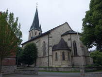 Niederntudorf, Pfarrkirche St. Matthus, erbaut 1857 (03.06.2024)