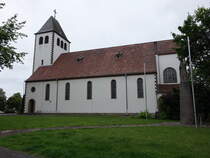 Sande, Pfarrkirche St. Marien, erbaut von 1950 bis 1952 (03.06.2024)