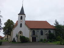 Schning, Pfarrkirche St. Meinolf, erbaut ab 1903 (03.06.2024)