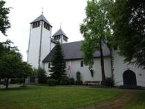 Varensell, Klosterkirche St. Marien, erbaut 1956 (03.06.2024)